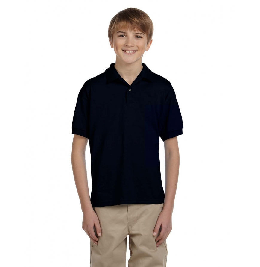 Gildan G880B Youth 50/50 Jersey Polo