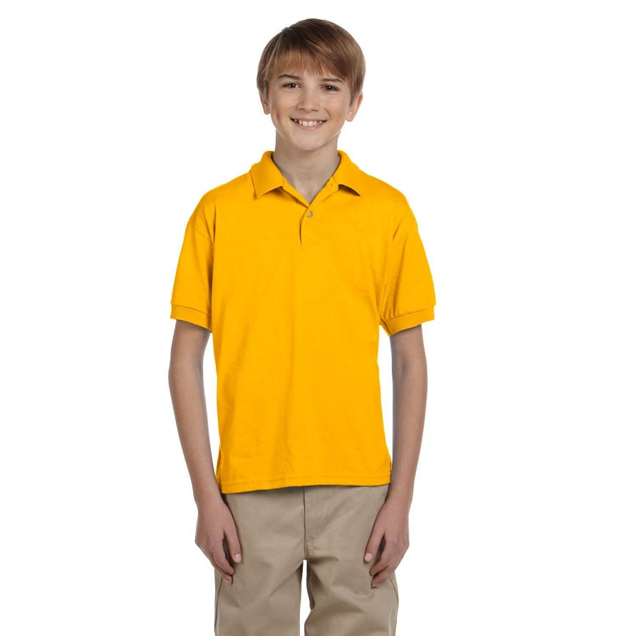 Gildan G880B Youth 50/50 Jersey Polo