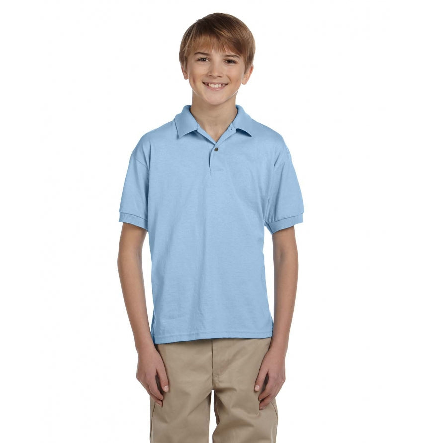Gildan G880B Youth 50/50 Jersey Polo