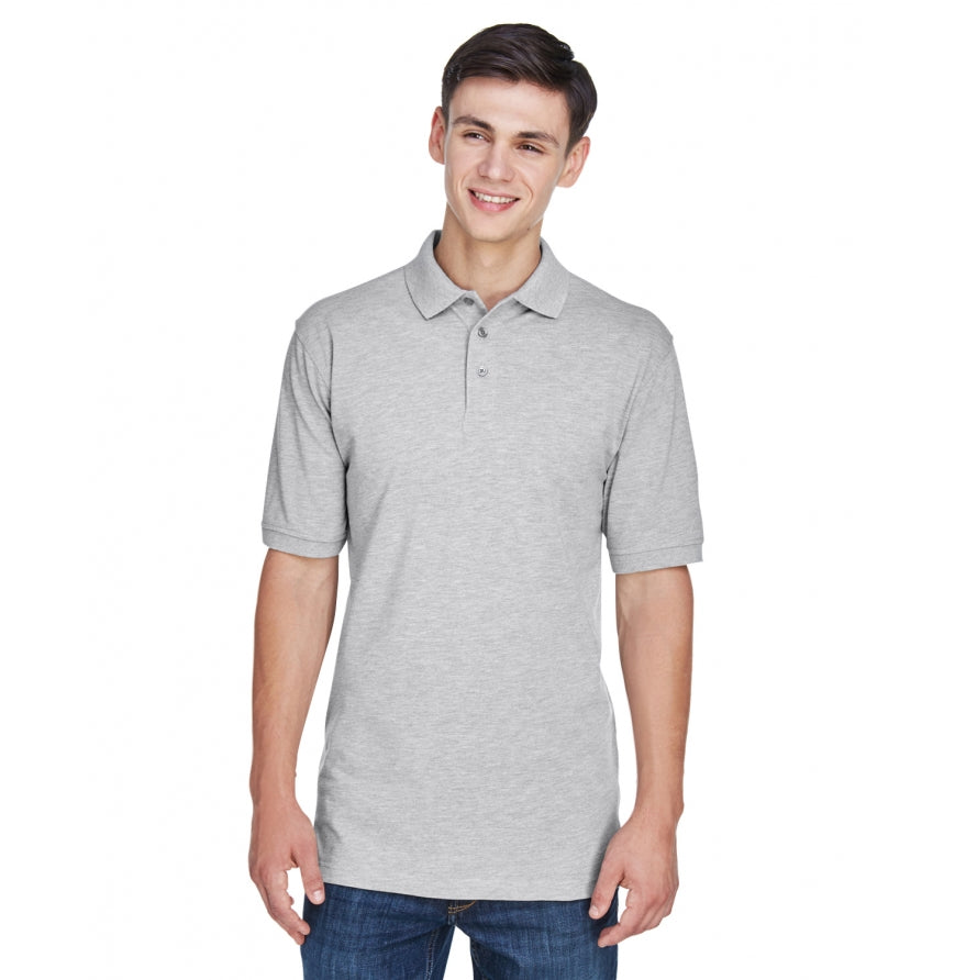 Harriton M265 Mens 56 oz Easy Blend Polo