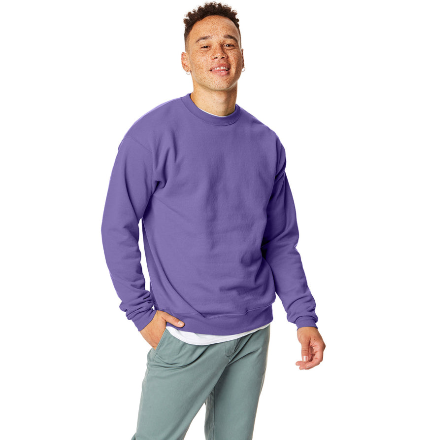 Hanes P1607 Unisex EcoSmart® 50/50 Crewneck Sweatshirt 7.8 oz