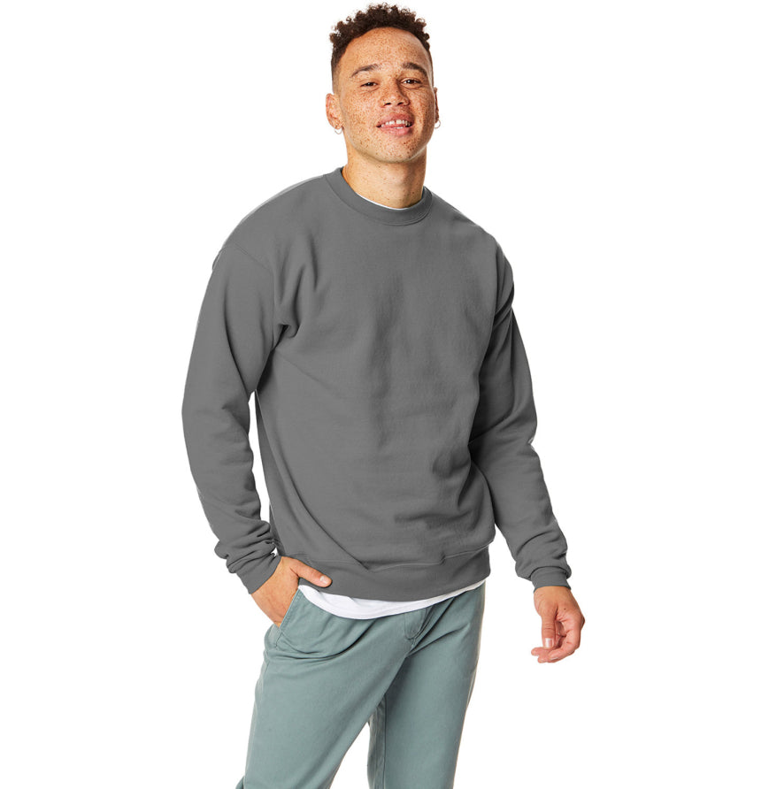 Hanes P1607 Unisex EcoSmart® 50/50 Crewneck Sweatshirt 7.8 oz